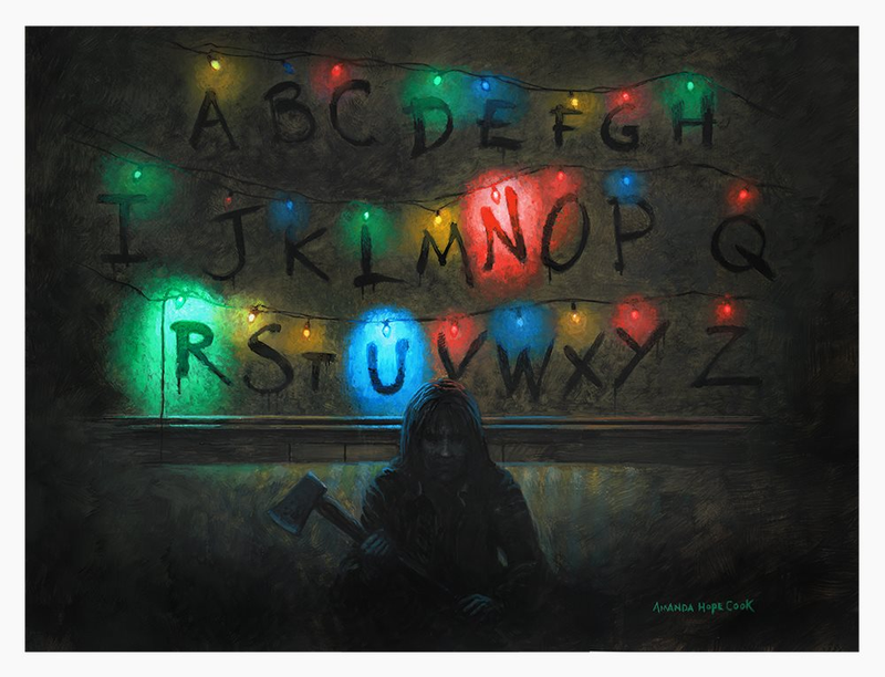 Illustration for article titled Friends Don't Lie, These Stranger Things Posters Are Great